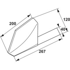 Left coulter tip - 172323