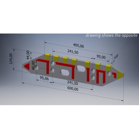Landside carbide LH - 172380GCN