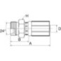 Insert DN25-M36x2-25S - 16G25MDH