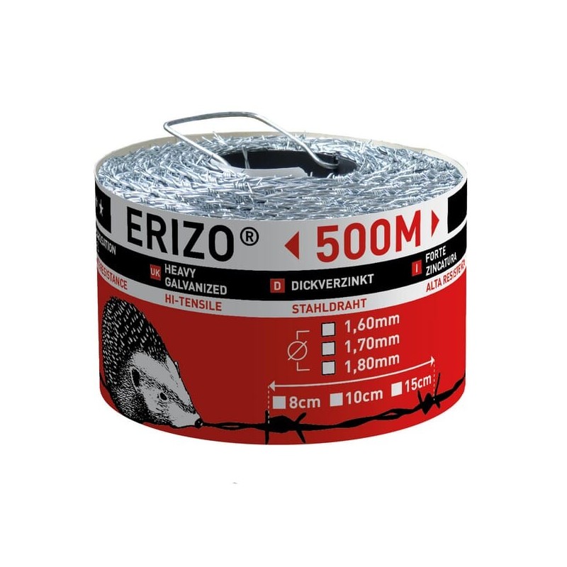 Stacheldraht 1,7x10 500m - 17010624 Stacheldraht 1,7x10 500m - 17010624