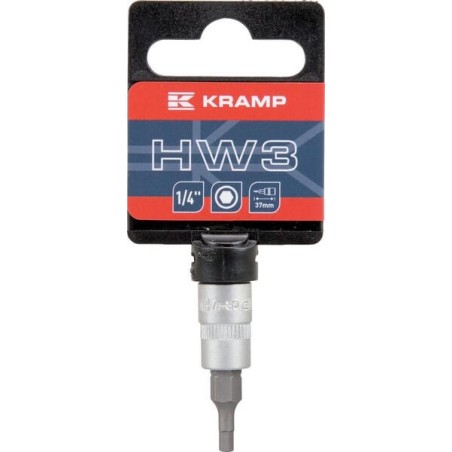 Screwdriver bit socket 1/4 inch Hex 3 mm - 18060065003KR