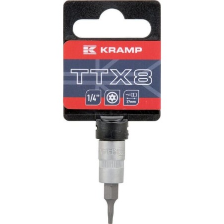 Screwdriver bit socket 1/4 inch Torx TX 8 - 18060066008KR