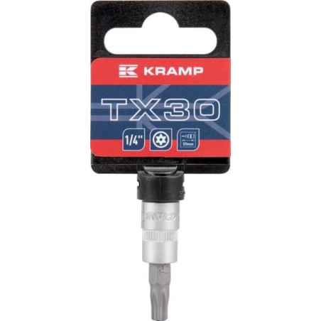 Screwdriver bit socket 1/4 inch Torx TX 30 - 18060066030KR