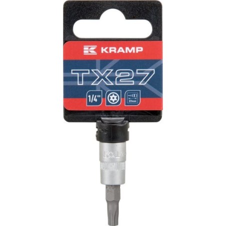 Screwdriver bit socket 1/4 inch Torx TX 27 - 18060066027KR