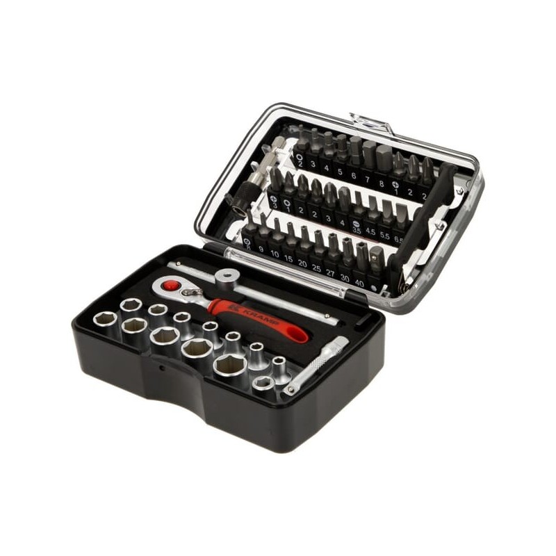 Socket set Mini 1/4 inch 47-pieces - 1804922047KR Socket set Mini 1/4 inch 47-pieces - 1804922047KR
