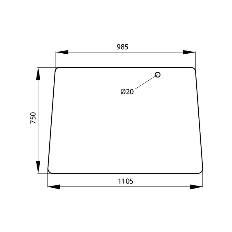 Windscreen - 178810111110N Windscreen - 178810111110N