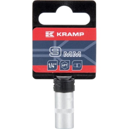 Socket 1/4 inch 6-point 9 mm - 18060060090KR