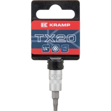 Screwdriver bit socket 1/4 inch Torx TX 20 - 18060066020KR