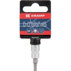 Screwdriver bit socket 1/4 inch Hex 4 mm - 18060065004KR
