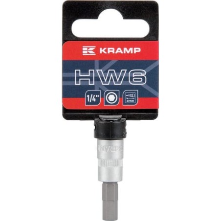 Screwdriver bit socket 1/4 inch Hex 6 mm - 18060065006KR