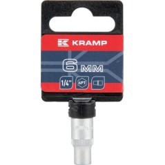 Socket 1/4 inch 6-point 6 mm - 18060060060KR