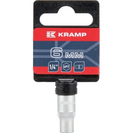 Socket 1/4 inch 6-point 6 mm - 18060060060KR