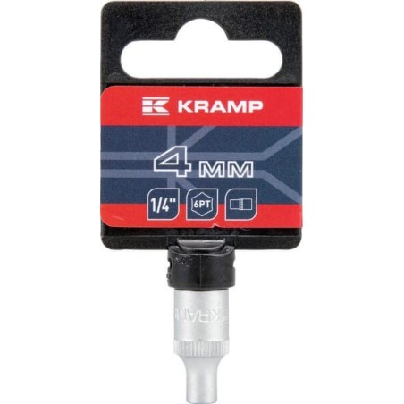 Socket 1/4 inch 6-point 4 mm - 18060060040KR
