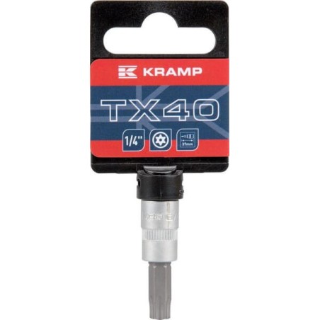 Screwdriver bit socket 1/4 inch Torx TX 40 - 18060066040KR