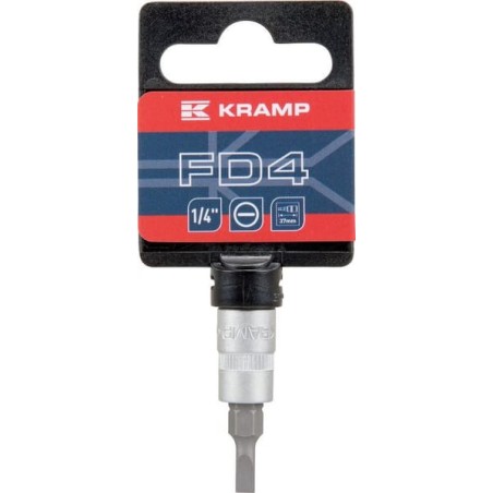 Screwdriver bit socket 1/4 inch 4,0mm - 18060064240KR