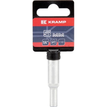 Socket long 1/4 inch 6-point 5 mm - 18060063050KR