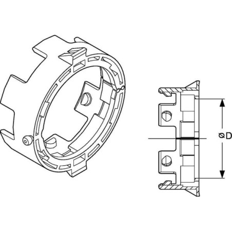 Bearing ring outer T50 - 180015391