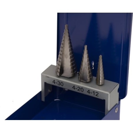 Step drill set 3 piece - 17601410003