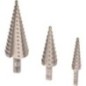 Step drill set 3 piece - 17601410003 Step drill set 3 piece - 17601410003