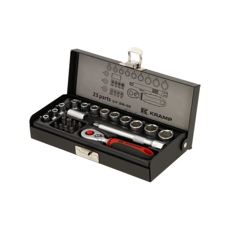 Socket set mini 1/4 inch 23pcs - 1804922023KR