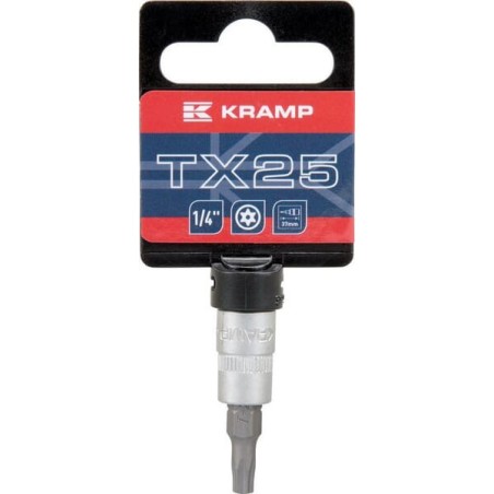 Screwdriver bit socket 1/4 inch Torx TX 25 - 18060066025KR