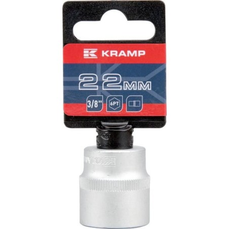 Socket 3/8 inch 6-point 22 mm - 18060100220KR
