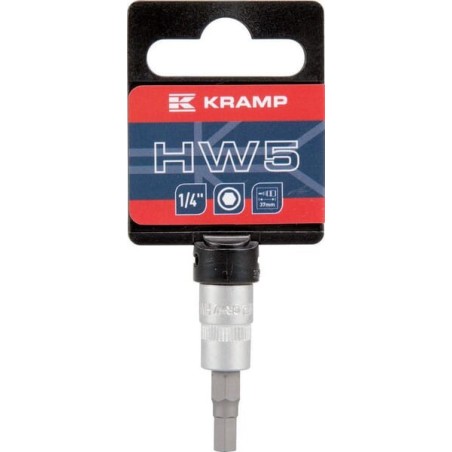 Screwdriver bit socket 1/4 inch Hex 5 mm - 18060065005KR