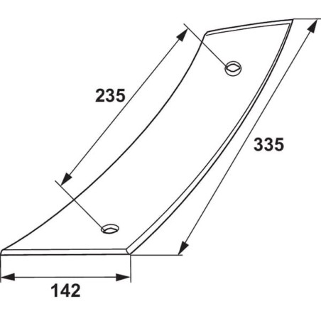 Shin LH flat E5H Gand B - 173475N