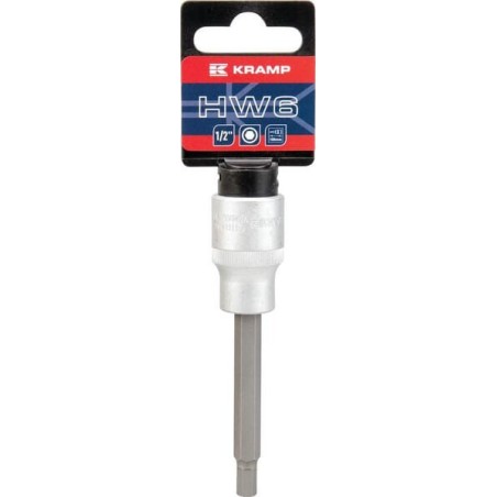 Screwdriver bit socket lang 1/2 inch Hex 6 mm - 18060135106KR
