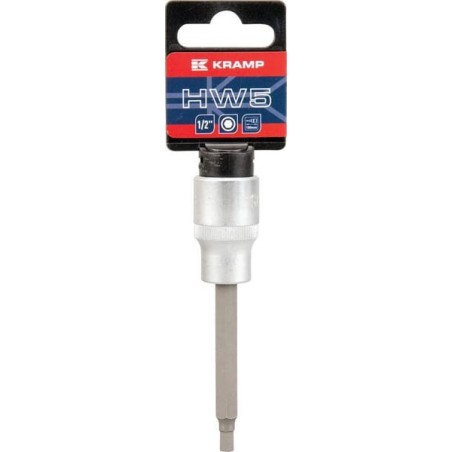 Screwdriver bit socket lang 1/2 inch Hex 5 mm - 18060135105KR