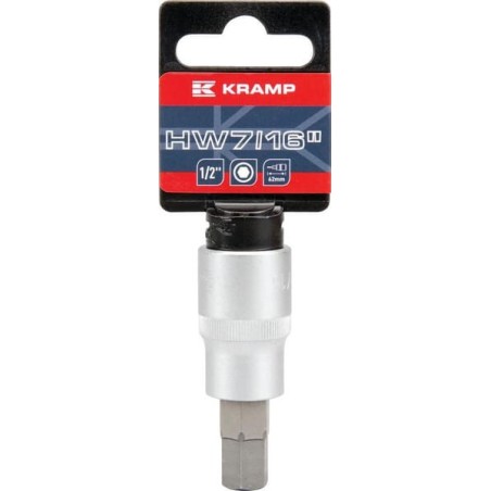Screwdriver bit socket 1/2 inch Hex 7/16 inch - 18060135211KR