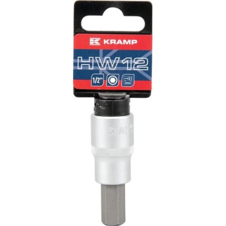 Screwdriver bit socket 1/2 inch Hex 12 mm - 18060135012KR