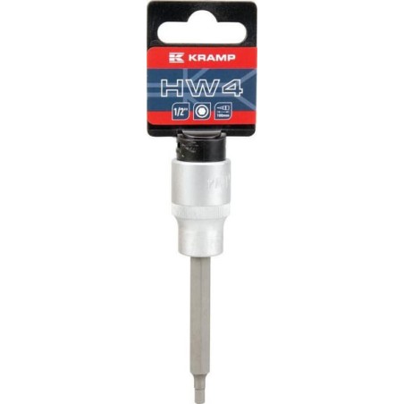 Screwdriver bit socket lang 1/2 inch Hex 4 mm - 18060135104KR