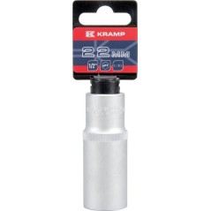 Socket long 1/2 inch 6-point 22mm - 18060133220KR