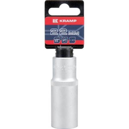 Socket long 1/2 inch 6-point 22mm - 18060133220KR