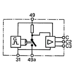 1900960000 Cobo, Turn signal relay 