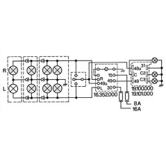 1900960000 Cobo, Turn signal relay 