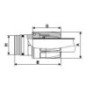 Quick-release coupling 1/2 inch - T3M - 190213