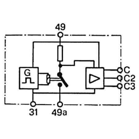 Cobo flasher relay - 1900730000