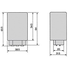 1900730000 Cobo, Turn signal relay 