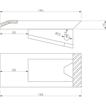 Subsoiler point carbide - 19300025CN