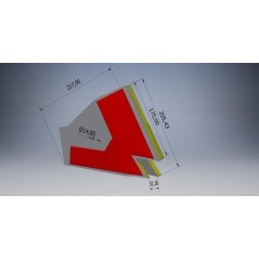 Subsoiler point carbide - 19300007CN