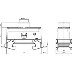 Obudowa niska, M32 - 19300241732
