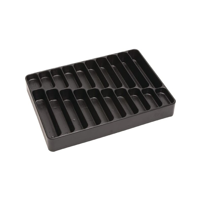 Insert with 20 compartments, plastic, for drill bits - 1935200020 Insert with 20 compartments, plastic, for drill bits - 1935200020