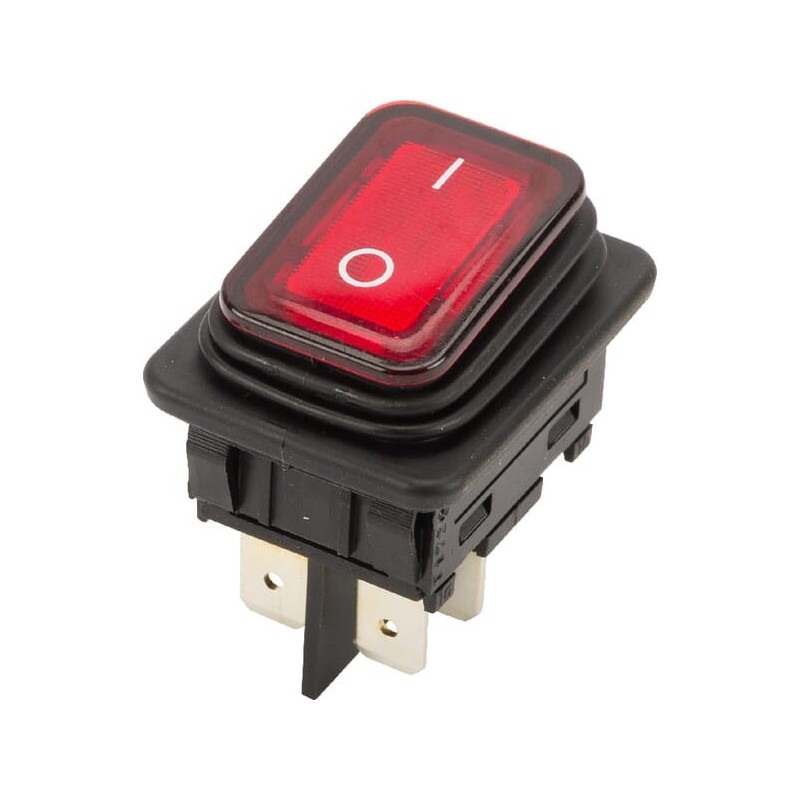 Rocker Switch 20-A red - 19353112 Rocker Switch 20-A red - 19353112