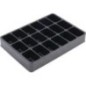 Insert with 18 compartments, plastic - 1935200018