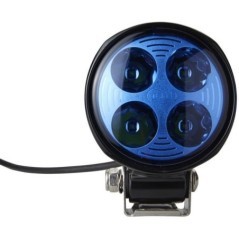 Lampa robocza LED, okrągła 800lm 12/24V niebieska przykręcana 110.4 mm 4 szt. LED Hella - 1G0996276701