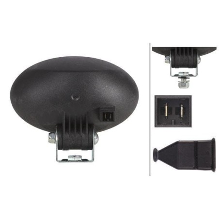 Arbeitsscheinwerfer, 12V, Halogen, Oval - 1GA996161291