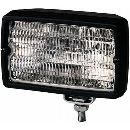 Work light Halogen, 55W, rectangular, 12/24V, white, 153x92x118mm, Hella - 1GA005060037