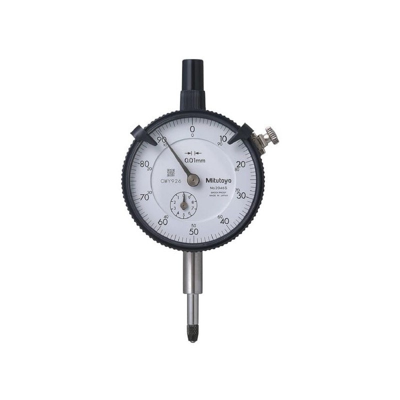 Dial Gauge, Flat Back, ISO Type - 2046AB
